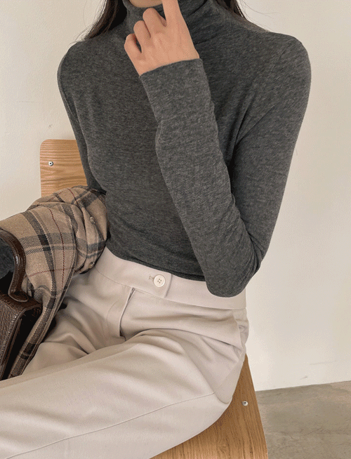 코코 앙고라 폴라티셔츠-6color, 더욱 포근하고 따뜻하게-부드러운 앙고라 혼방-네추럴컷팅, 가볍게 따뜻하게 입기 딱!