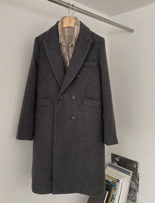 데아르 울 더블롱코트-3color, 심플모던 롱코트-울50%,도톰따뜻한 울코트-베이직핏 #겨울코트 #더블코트 -기본으로 오래오래 입을 코트~ 강추!!